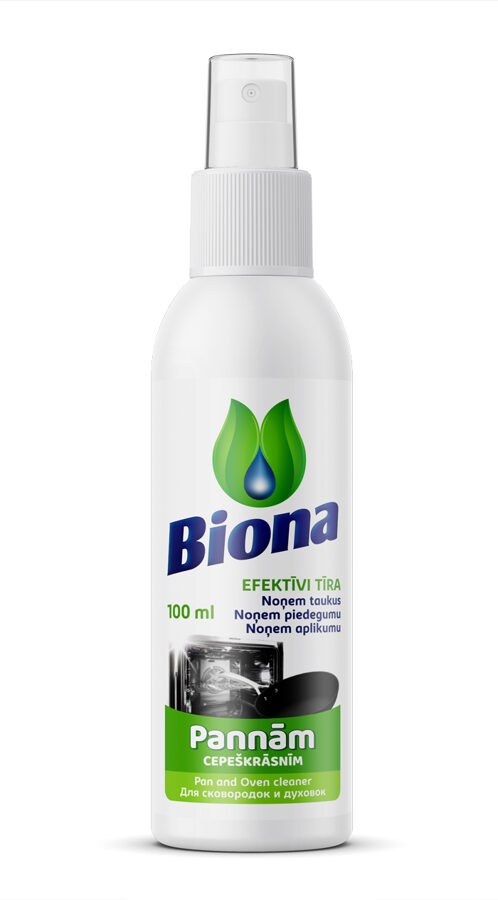 BIONA cleaning agent for pans, stoves, ovens 100ml