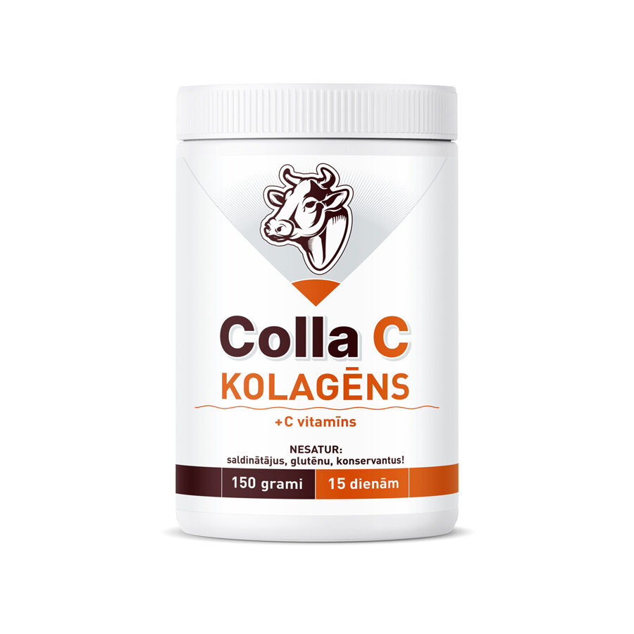 COLLA C - hidrolizēts liellopu kolagēna pulveris 150g